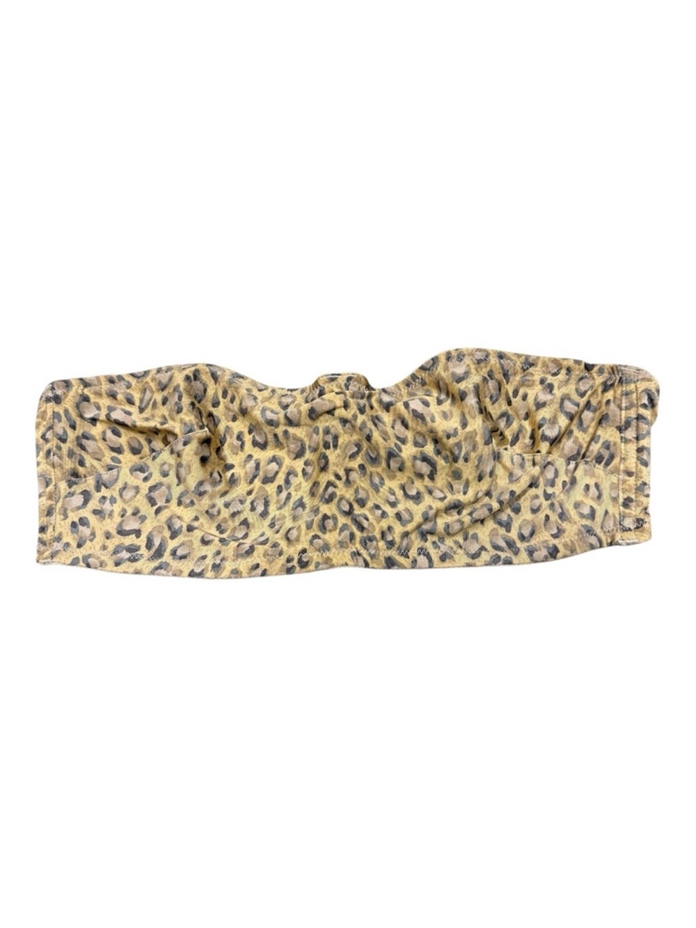 Victoria Secret Leopard Print Bandeau Strapless Bra